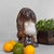 Dimensions: H 40.5 × W 23 × D 20 cm Characterful Japanese ceramic tanuki figure from Shigaraki, a renowned pottery region...