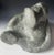 Mid 20th Century +25 LBS Huge Native Inuit Hand Carved Stone Sitting Human Art Sculpture For Sale - Image 6 of 11