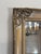 Gold Vintage French Provincial Soft Gold Solid Wood Wall Mirror For Sale - Image 8 of 12