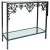 Architectural Iron Custom Console Table, France For Sale - Image 11 of 11