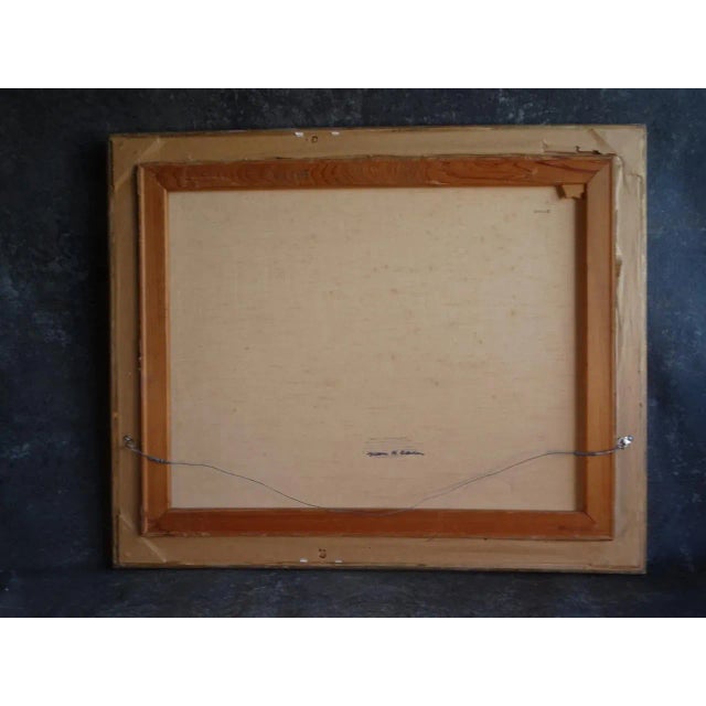 Textile Sam Hyde Harris Desert Landscape Oil on Canvas For Sale - Image 7 of 9