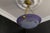1920s French Art Nouveau Lilac and White Glass Pendant Light from Muller Strasbourg For Sale - Image 5 of 18