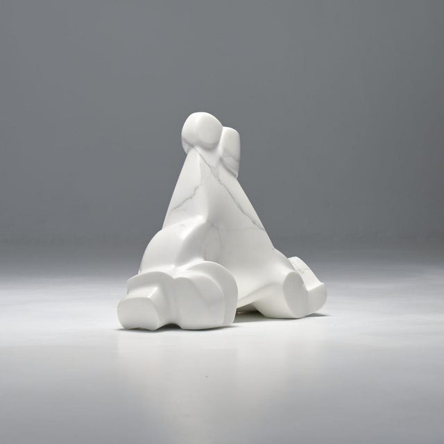 Carrara Marble Sculpture by Jan Keustermans, 2000s For Sale - Image 9 of 15