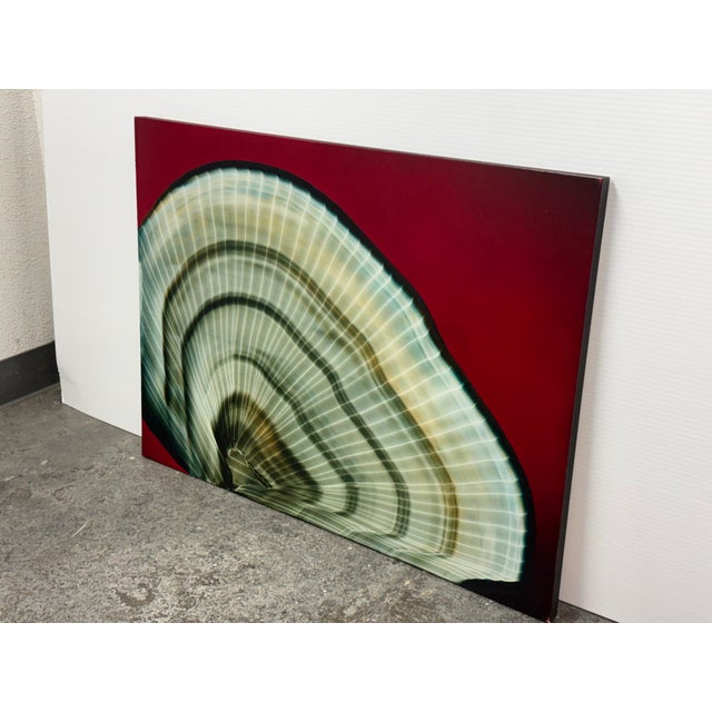 Circa 2000 Andoniu Euba "Untilted #2" Oil on Panel For Sale - Image 4 of 12