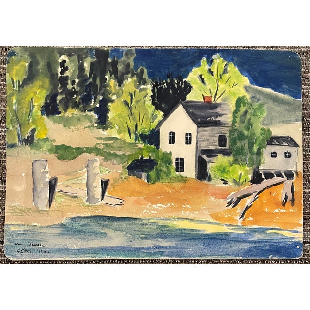 Traditional 1951 Waterfront House New Seattle by Matthews For Sale - Image 3 of 3