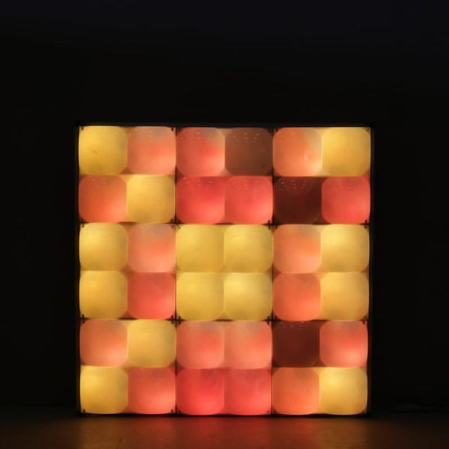 Vintage Chroma Wall Light Object by Jeremy Lord, 1990 For Sale - Image 6 of 18