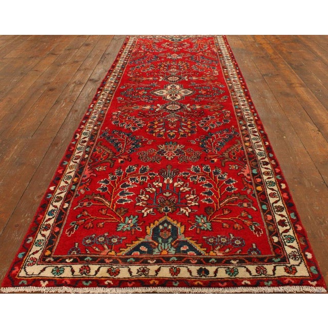 Middle Eastern Hand-Knotted Rug For Sale - Image 3 of 13