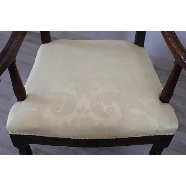 Set of 18th Century Armchairs in Walnut For Sale - Image 9 of 13