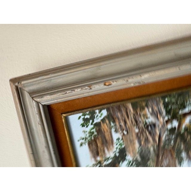 Jaon Swanson Florida Highwaymen - Style Tropical Landscape Acrylic on Canvas Painting, Framed For Sale - Image 11 of 12