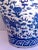 1940s Chinese Blue & White Ceramic Dragon Urn For Sale - Image 9 of 13