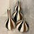 Mid-Century Modern Vintage Jonathan Adler Stripes Vases - Set of 3 For Sale - Image 3 of 7