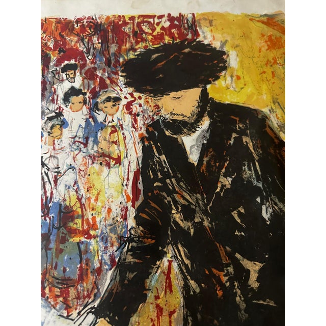 Bertoldot Taubert, Jewish Wedding, Litho Judaica, 1960s, Paper For Sale - Image 18 of 18