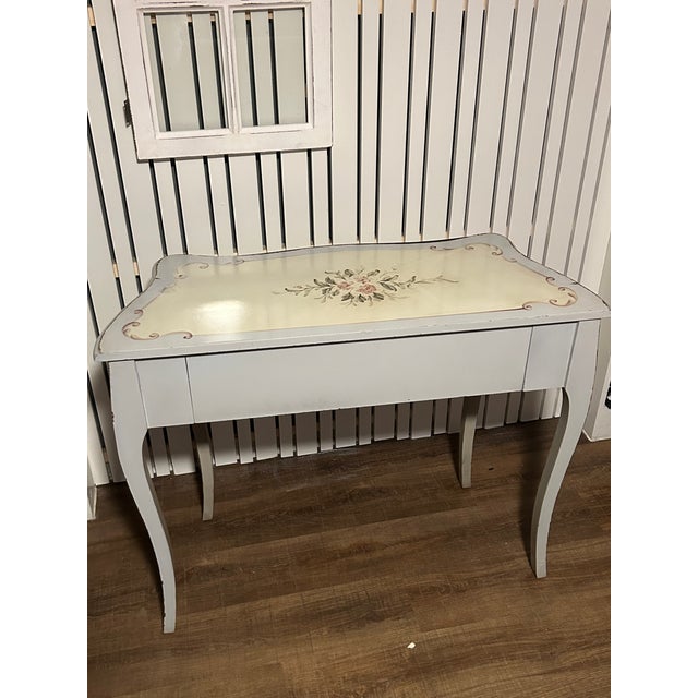 1960s Vintage French Provisional Desk/Table For Sale - Image 4 of 7