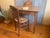 A full and beautiful small table from France, dating from somewhere in the mid-19th century. Made of beautiful walnut wood...
