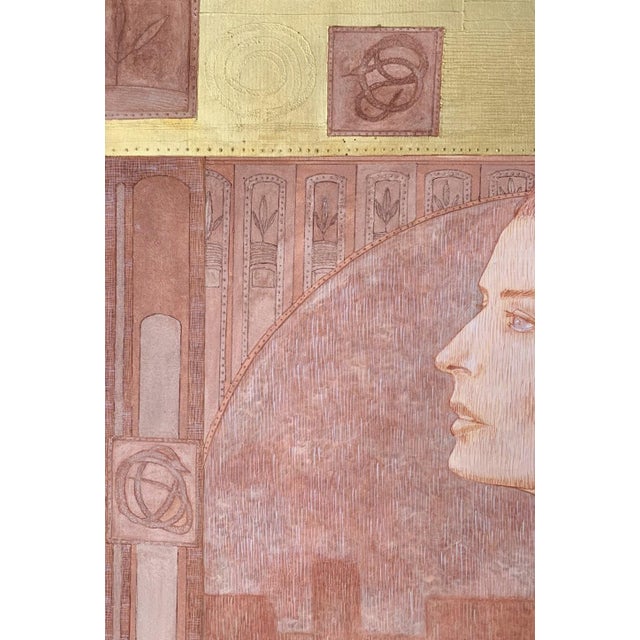 Andrzej Borowski, A Woman from Genova, 2001, Acrylic on Canvas For Sale - Image 4 of 7