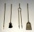 Brass Fireplace Tools - 5 Pieces For Sale - Image 9 of 13