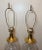 1990s Large Pair of Quality Vintage Brass Cut Crystal Electric Table Parlor Lamps For Sale - Image 10 of 11