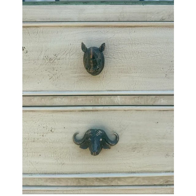 Possibly one of the most unique pieces of furniture I have come across in my travels. Five drawers, each with a sculptural...