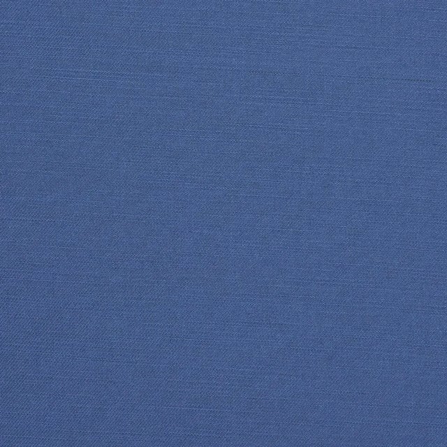 Transitional SAMPLE - Schumacher X Mark D. Sikes Judy Texture Fabric In Cobalt For Sale - Image 3 of 4