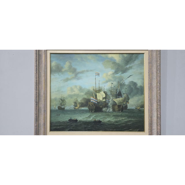 2000 - 2009 Jonny Gaston, Seascape, 2000, Oil and Copper For Sale - Image 5 of 8