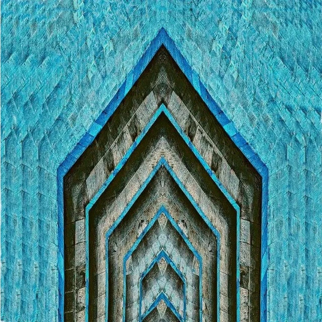 John C. Magee, Sarcophagus Upon the Seas, Photographic Paper, in Flawless conditions. Designed from 2000 This piece has an...