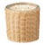 AERIN Tulia Wicker Candle, Uzes Tuberose For Sale