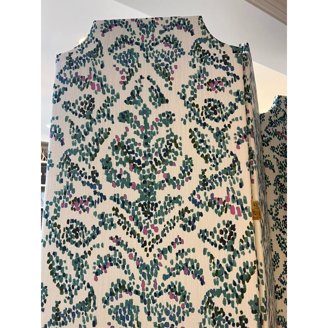 Modern Contemporary Upholstered Screen For Sale - Image 3 of 4