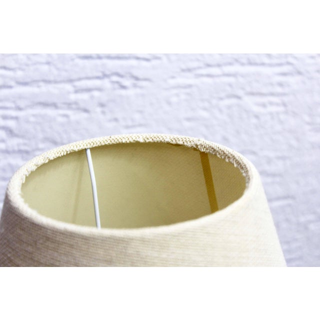 Gold Mid-Century Glass Table Lamp, 1950s For Sale - Image 8 of 12