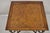Baker Furniture Company Mid 20th Century Michael Taylor for Baker Far East Asian Burl Wood Square Occasional Side Table For Sale - Image 4 of 12