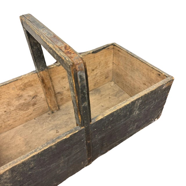 Pair of Early 20th Century French Garden Trugs For Sale - Image 11 of 12