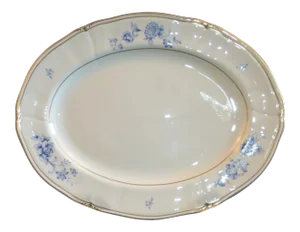 Ashbury Wedgwood Bone China Oval Serving Platter Made in England