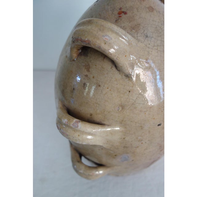 19th Century Glazed Terracotta Jug, Provence For Sale - Image 5 of 16