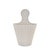 Modern Ribbed Metal Wall Pocket (Set of 2) For Sale - Image 3 of 3