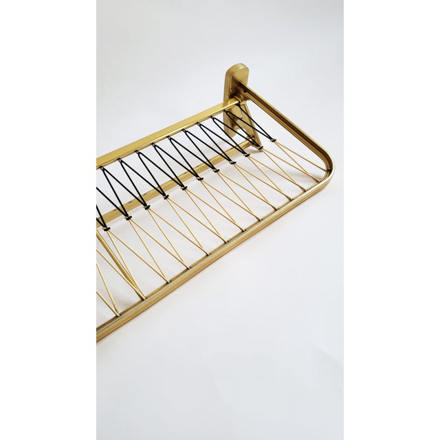 Mid-Century Modern Mid-Century Modern Wall-Mounted Coat Rack, 1950s For Sale - Image 3 of 11