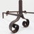 Antique Wrought Iron Andirons, 1890s, Set of 3 For Sale - Image 4 of 13