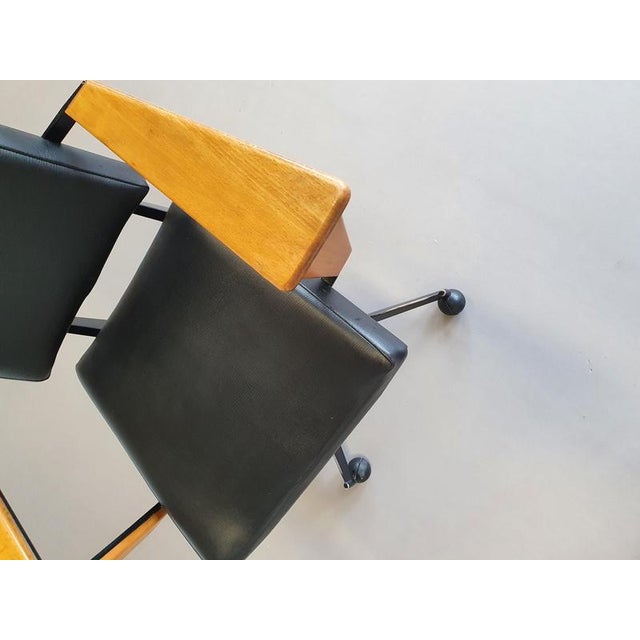 Very rare Velca Legnano office chair 1950s This piece has an attribution mark, I am sure that it is completely authentic...