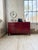 Vintage Red Lacquered Sideboard in Wood, 1970 For Sale - Image 12 of 18