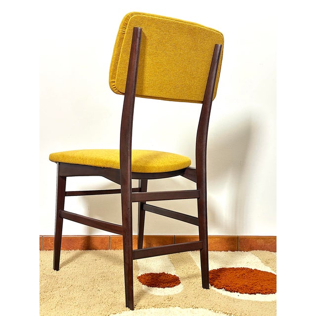 Vintage Teak Chairs, Italy, 1960s, Set of 4 For Sale - Image 11 of 18