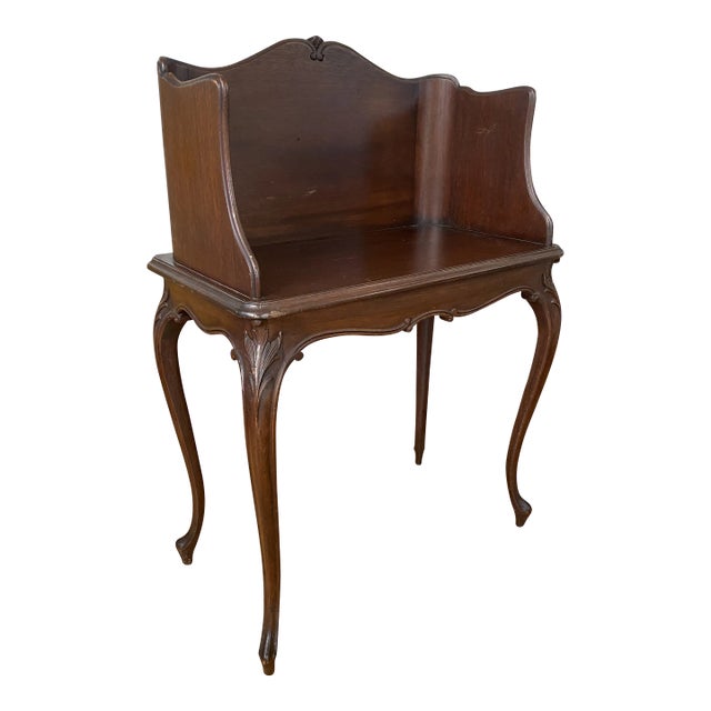 Antique French Louis Curved Accent Table For Sale