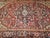 Early 1900s Persian Heriz Rug, Hand-Knotted Wool, Geometric Design, Red & Navy, 6x10 For Sale - Image 4 of 14