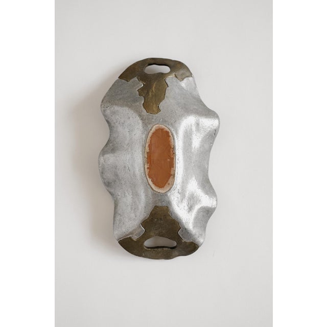Handcrafted Brutalist Bowl from David Marshall, 1970s For Sale - Image 6 of 10