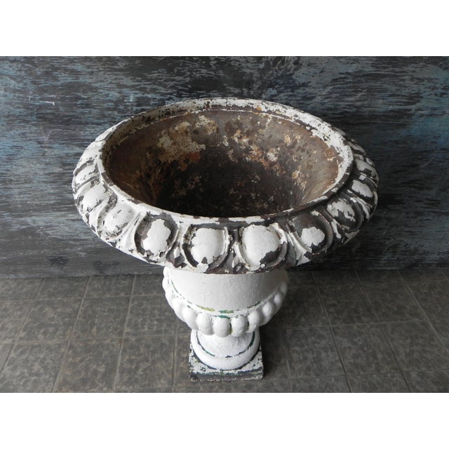 Antique Model Medicis Cast Iron Vase, 1890s For Sale - Image 6 of 11
