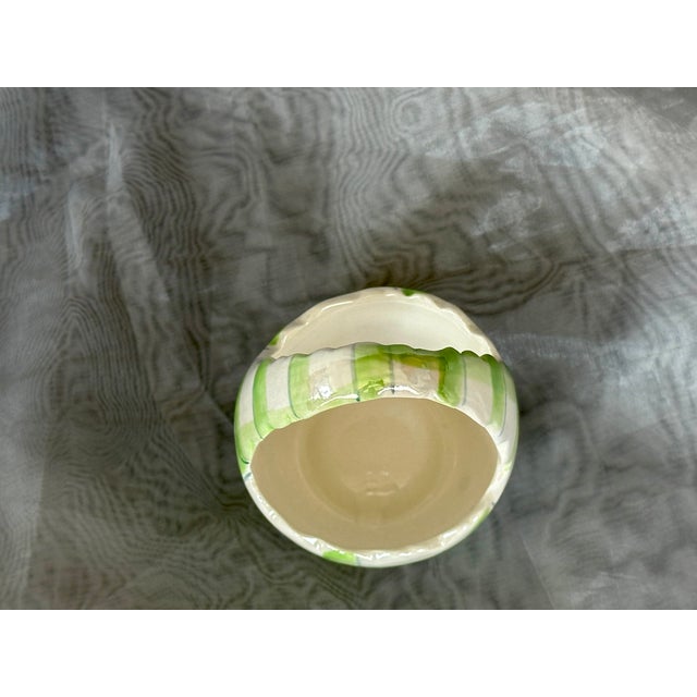 Ceramic Egg Easter Basket Bowl For Sale - Image 9 of 12