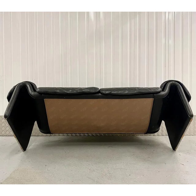 Black Ds-2011 Sofa from de Sede, Switzerland, 1980s For Sale - Image 9 of 12