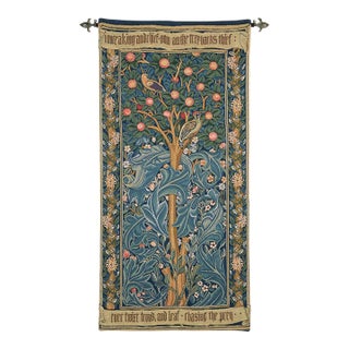 The Woodpecker Loom Woven Tapestry - 102 X 49 Cm (3'4" X 1'7") - Requires Rod Size 1 For Sale