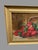 Antique Victorian Still Life Oil Painting on Canvas Basket of Roses with Bees An antique oil on canvas painting, dating to...