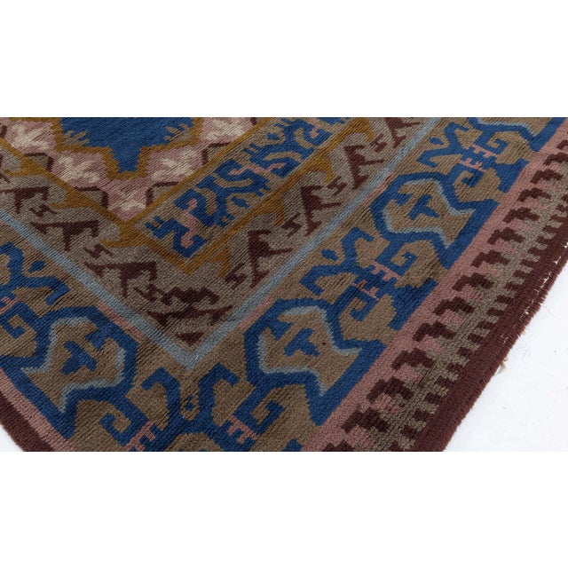 Doris Leslie Blau Vintage Swedish Pile Rug For Sale - Image 4 of 8