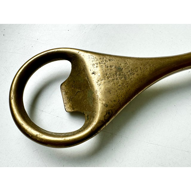 Brass Bottle Opener by Carl Auböck, Austria, 1950s For Sale - Image 9 of 10