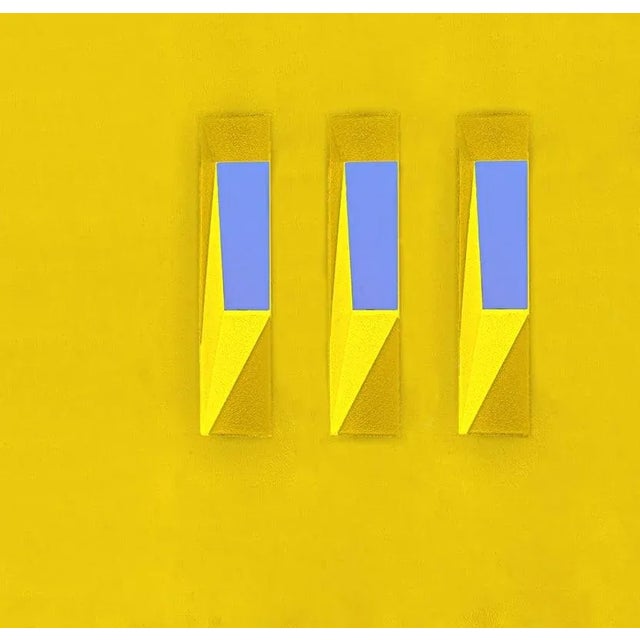 John C. Magee, Three Yellow Skylights, Photographic Paper, in Flawless conditions. Designed from 2000 This piece has an...
