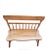 Wood Solid Red Oak Farm House Style Two-Seat Bench Settee, Circa 1970s For Sale - Image 7 of 12